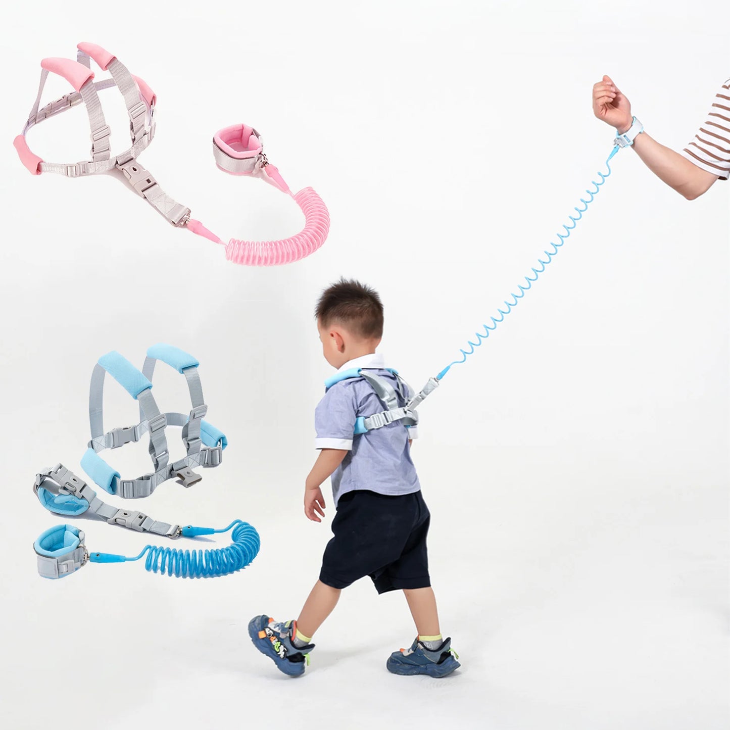 Infants and Young Childrens Loss Prevention Belt 2M Spring Rope Walking Baby Safety