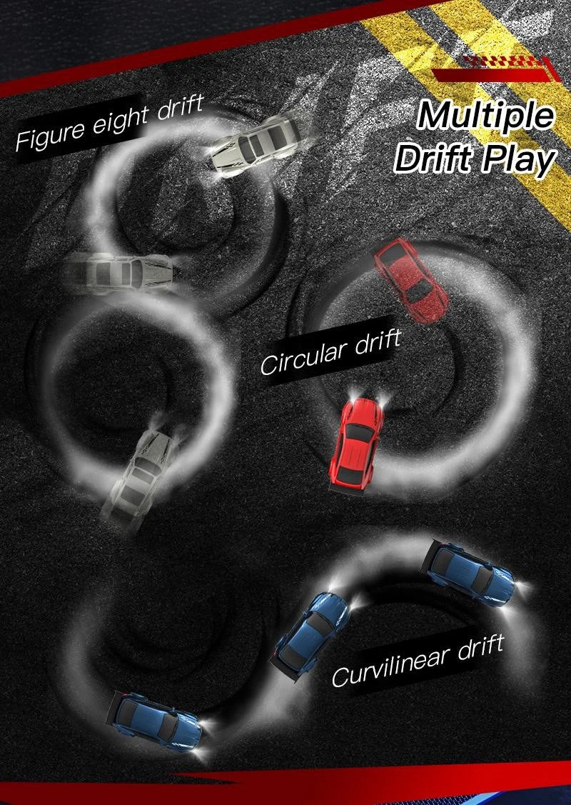 2025 New KF20 1:64 Drift RC Car – 4WD Mini Remote-Control Racing Car | Full Pro Drift Machine