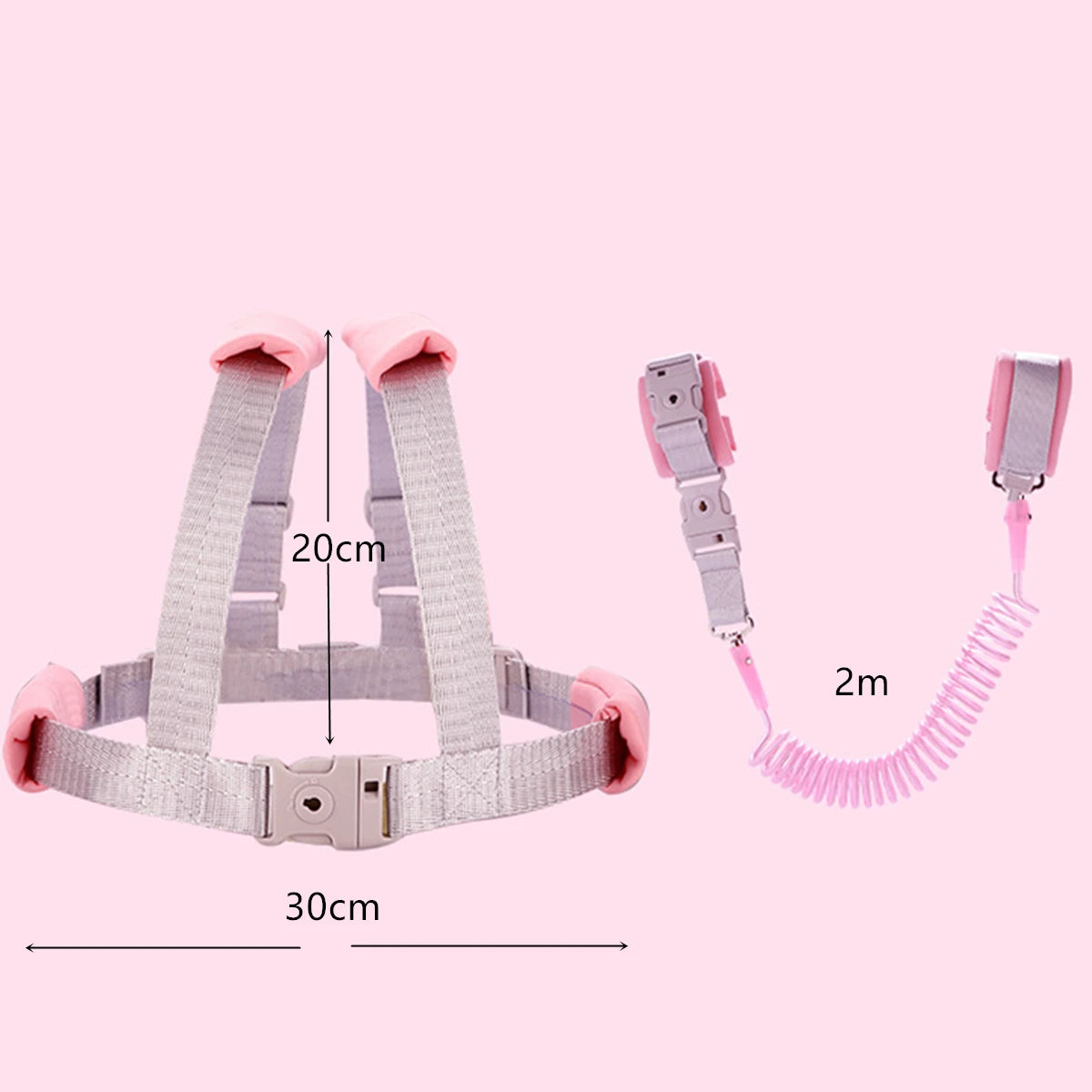 Infants and Young Childrens Loss Prevention Belt 2M Spring Rope Walking Baby Safety