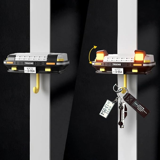 Wall Mounted Headlight Key Organizer for Car Lovers