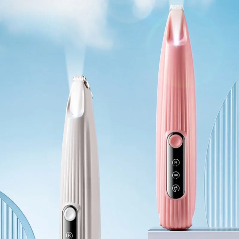 Professional Dog Grooming Clippers with LED LCD Display, 18mm Wide Blade for Paw Trimming, Low Noise Cordless Pet Hair Trimmer