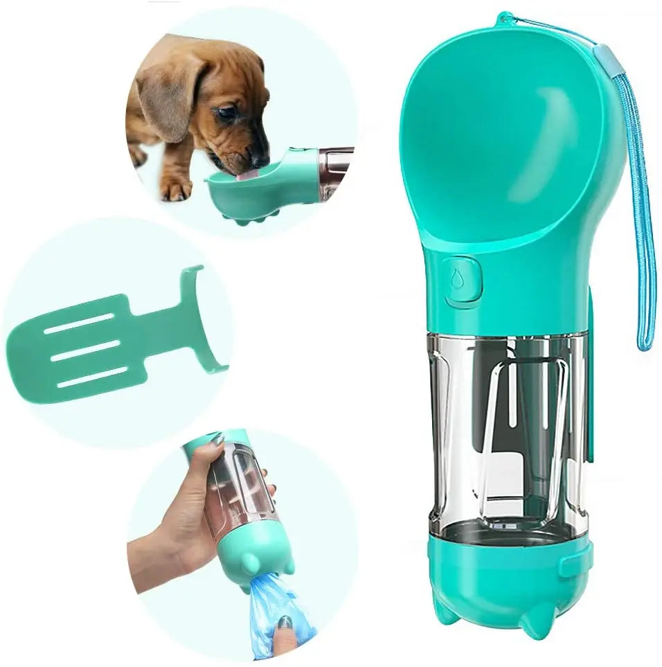 Portable Dog Water Bottle - Stylish Travel Companion for Hydration on the Go!