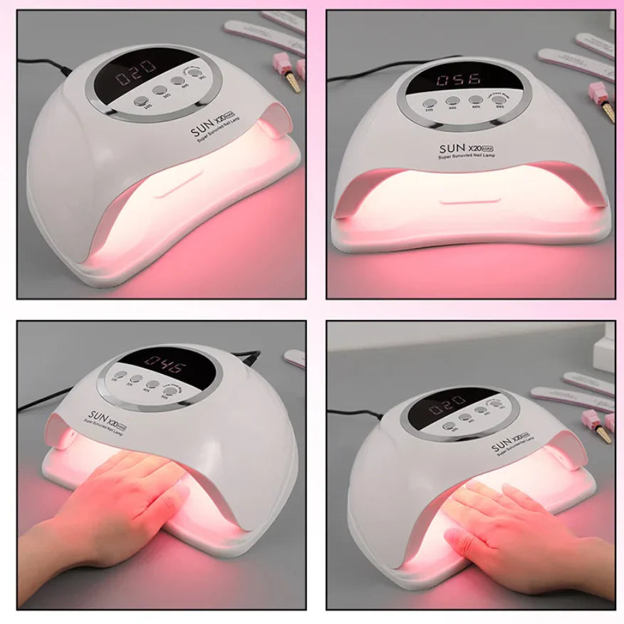 SUN X20 MAX Nail Dryer 72 LED UV Nail Lamp