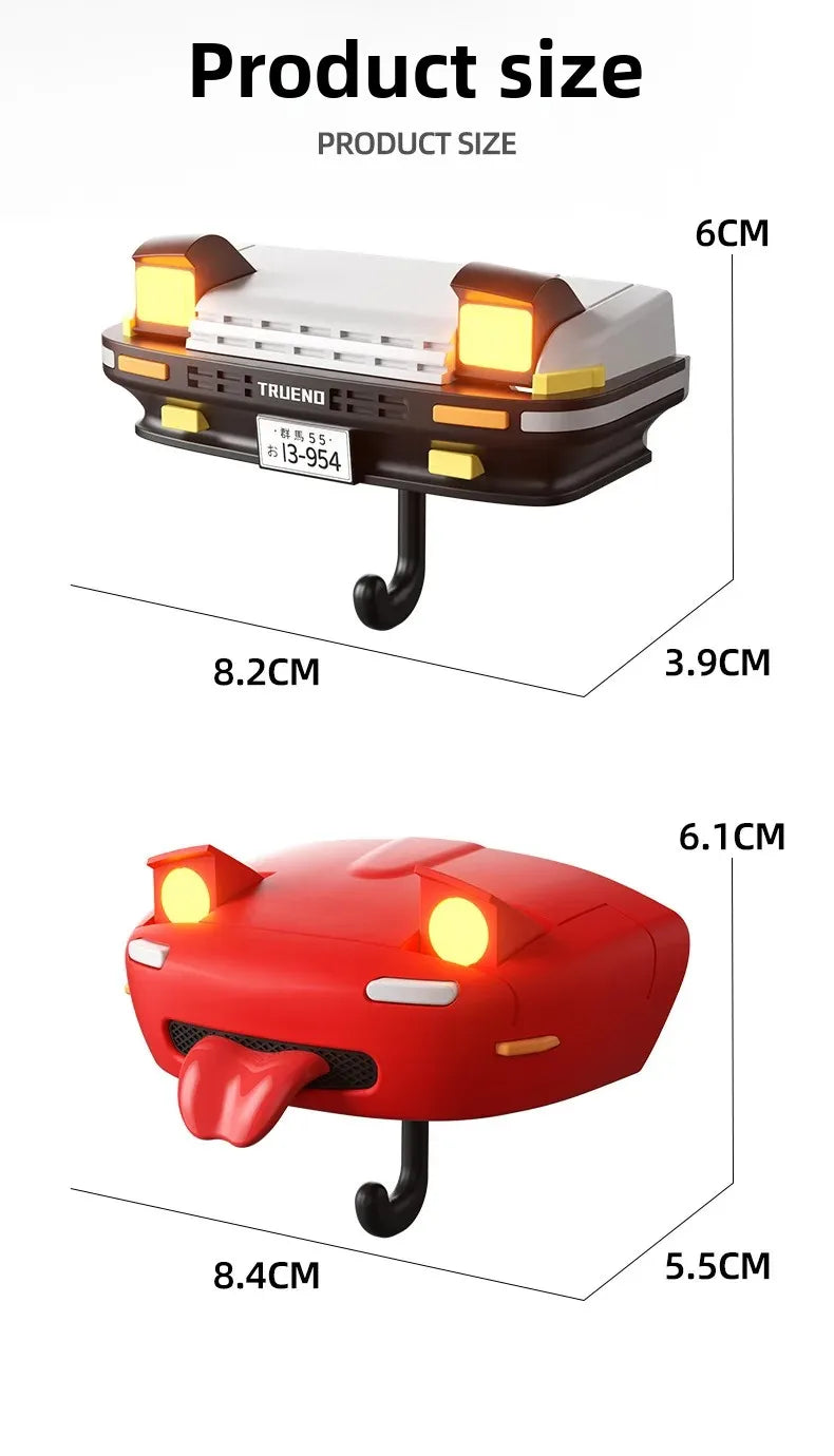 Wall Mounted Headlight Key Organizer for Car Lovers