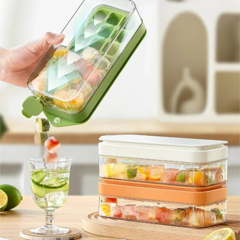 Ice Cube Tray 21/28 Cavity Ice Block Mold Multifunctional Use