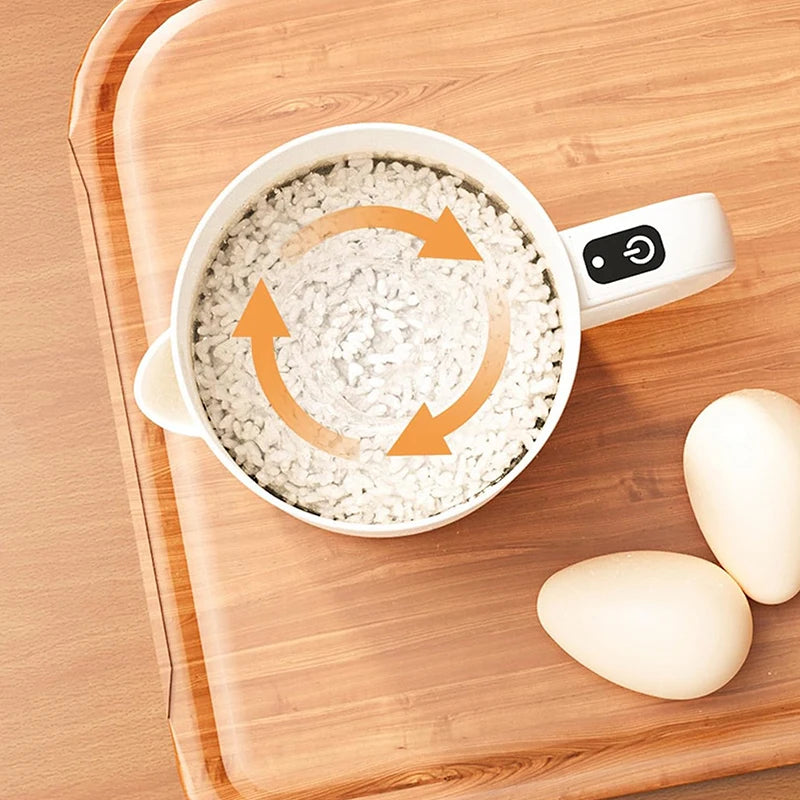 Electric Egg Beater 2 in 1 Cordless Handheld Mixer