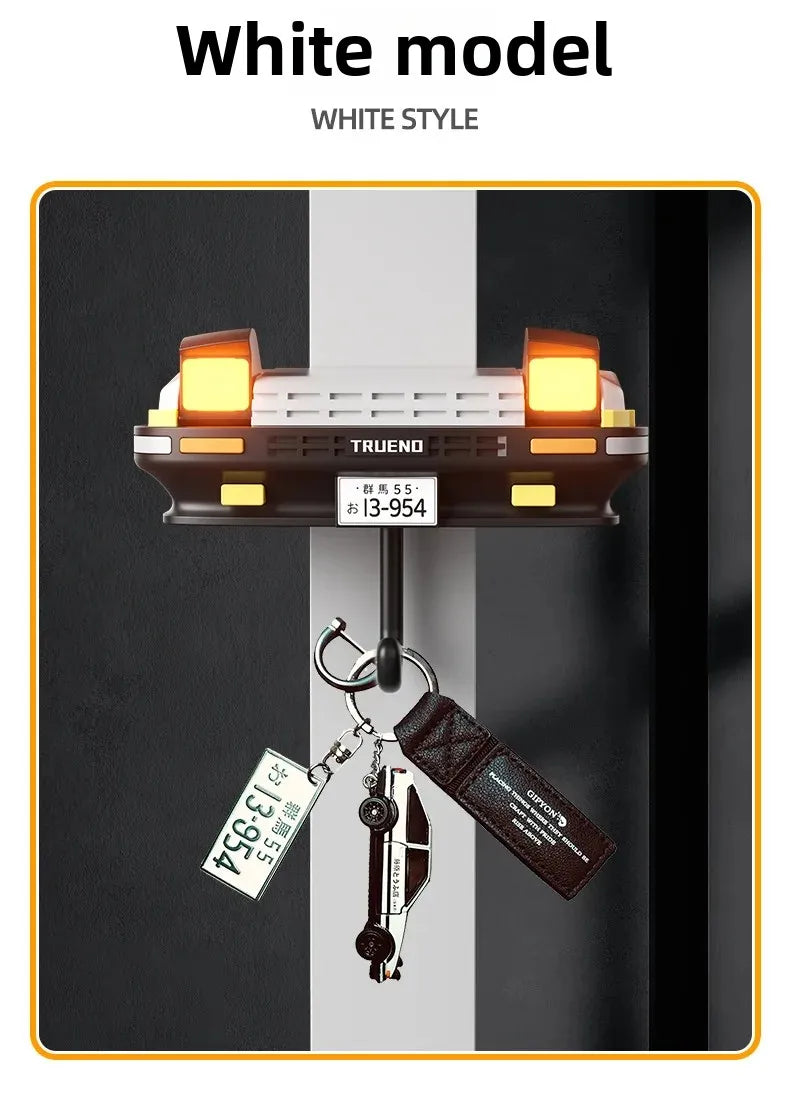 Wall Mounted Headlight Key Organizer for Car Lovers