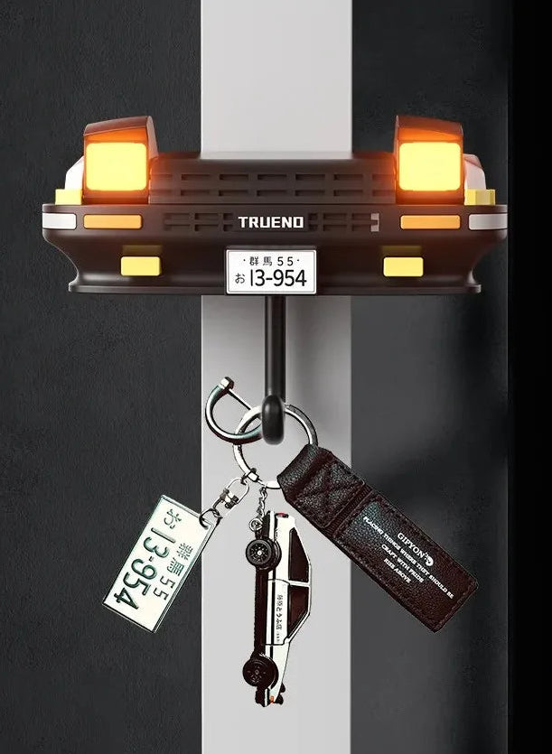 Wall Mounted Headlight Key Organizer for Car Lovers
