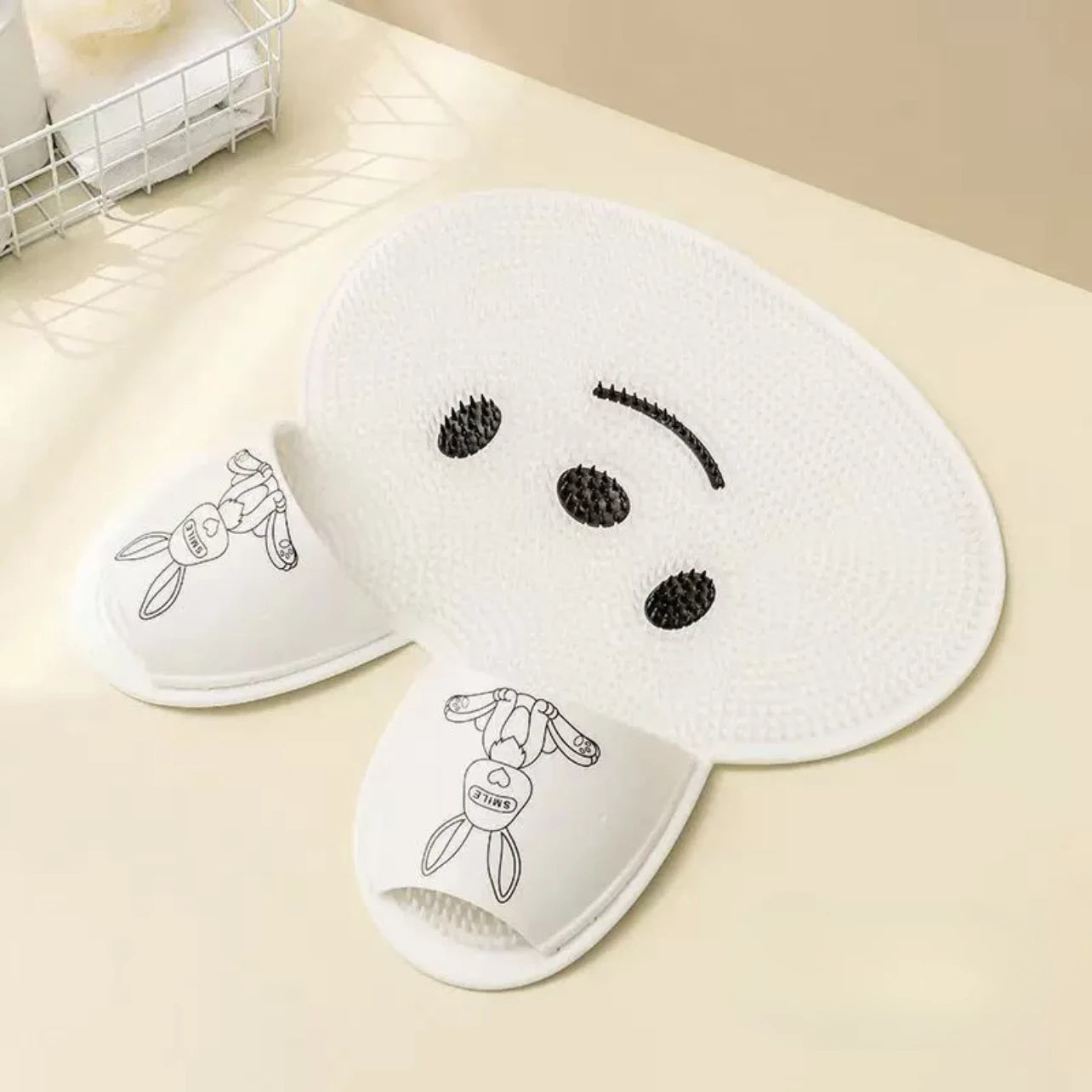 Foot Rubbing Dead Skin Removing Shower Room Floor Mat