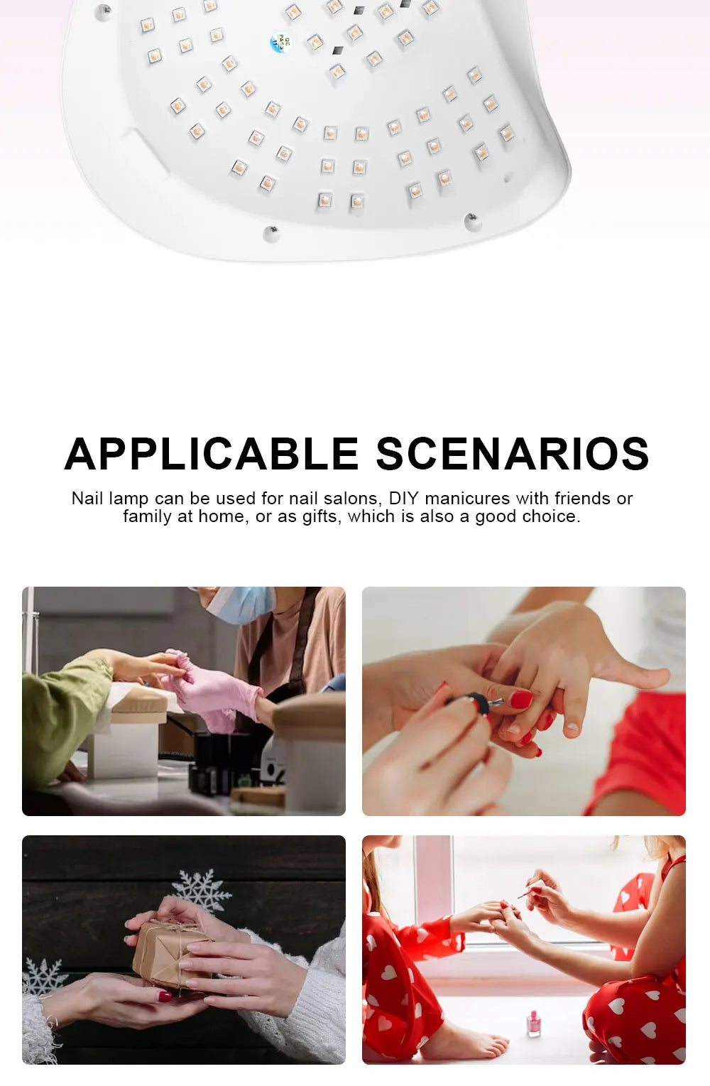 SUN X20 MAX Nail Dryer 72 LED UV Nail Lamp