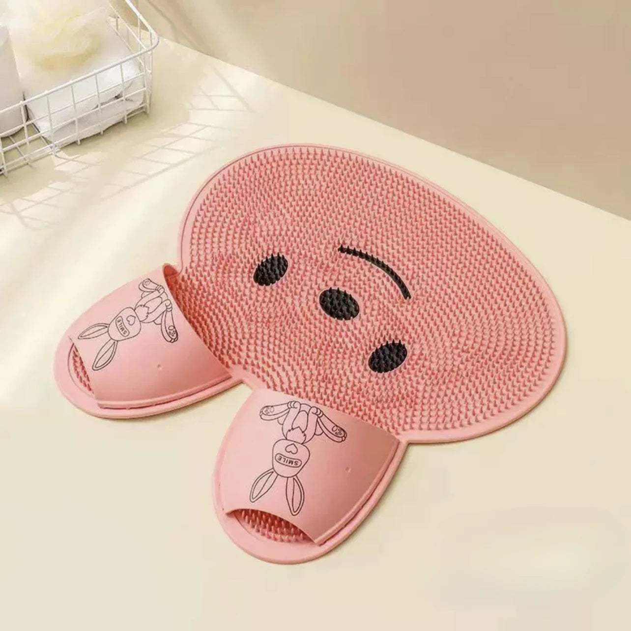 Foot Rubbing Dead Skin Removing Shower Room Floor Mat