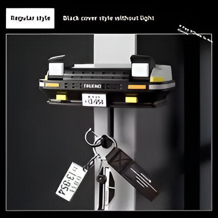 Wall Mounted Headlight Key Organizer for Car Lovers