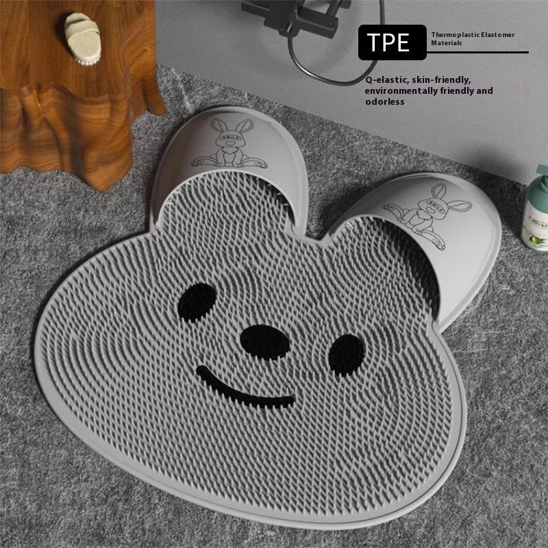 Foot Rubbing Dead Skin Removing Shower Room Floor Mat