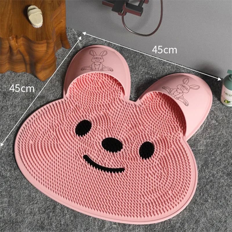 Foot Rubbing Dead Skin Removing Shower Room Floor Mat