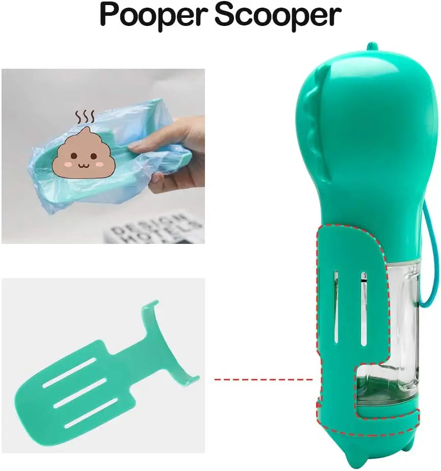 Portable Dog Water Bottle - Stylish Travel Companion for Hydration on the Go!