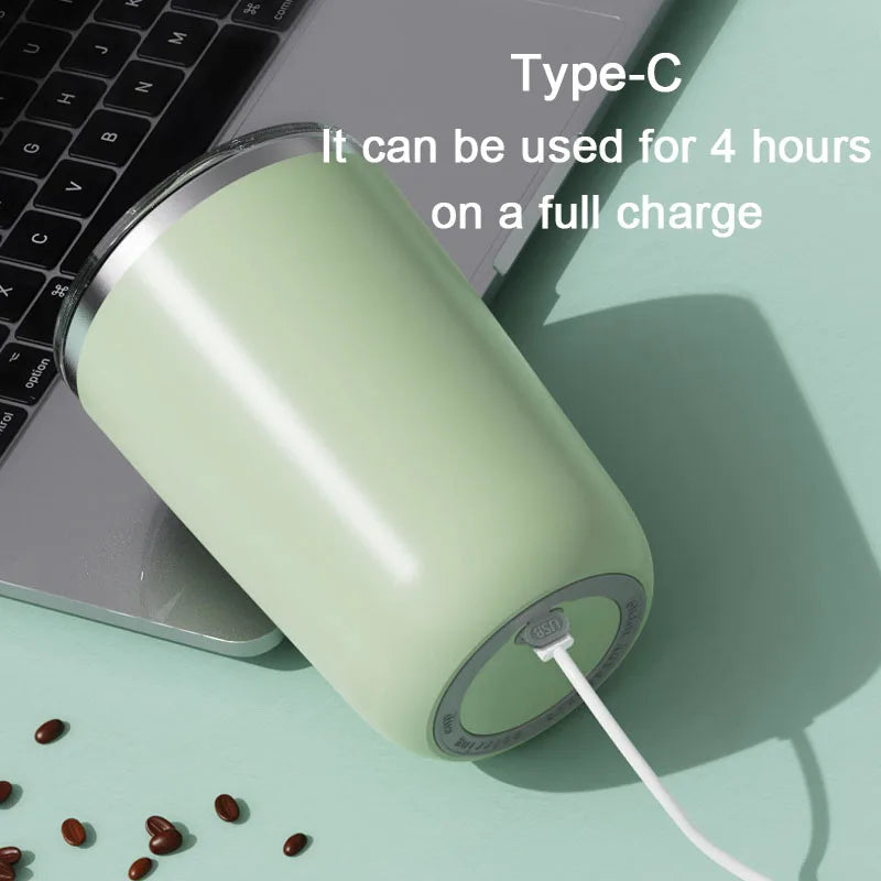 USB Rechargeable Automatic Coffee Mixing Cup Self Stirring Magnetic Mug