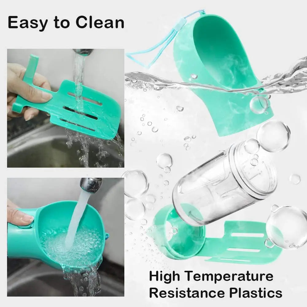 Portable Dog Water Bottle - Stylish Travel Companion for Hydration on the Go!