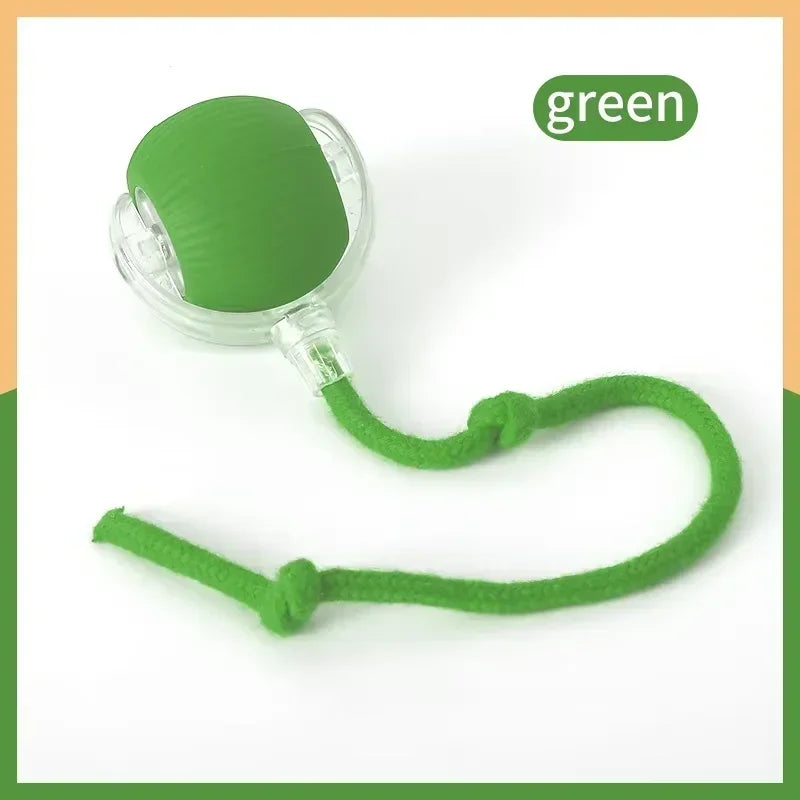 Rechargeable Smart Cat Toy Ball Kittens Teasing Rolling Ball Chew-Proof Boredom Relief Pet Interactive Toys