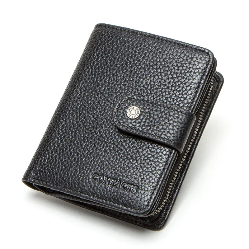 Vintage Leather RFID Wallet