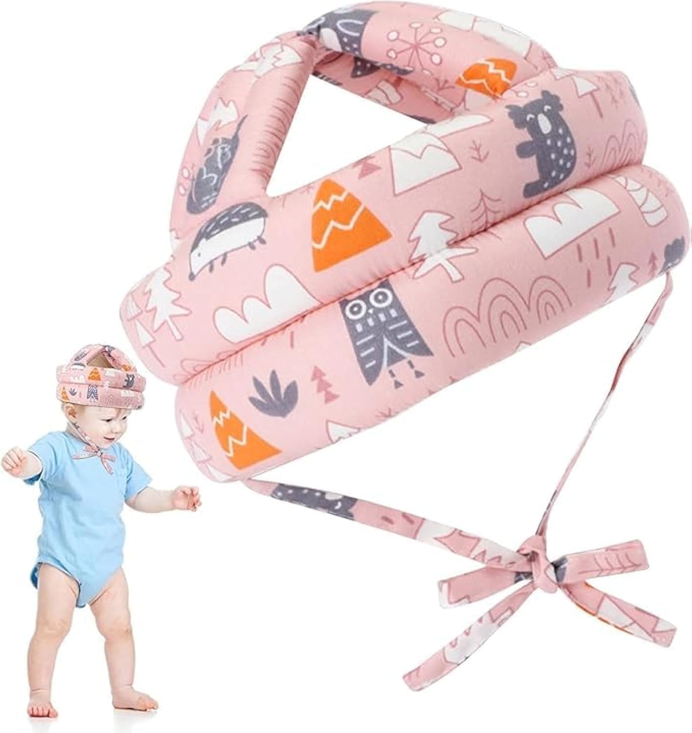 Baby Safety Helmet – Soft Anti-Collision Protective Hat for Toddlers