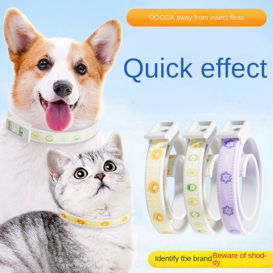 Repellent Removal Anti-Lice in Vitro Dog Flea Insecticide Pet Collar