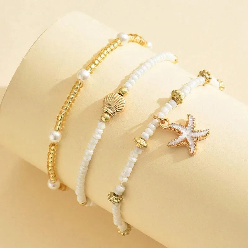 Coastal Starfish Foot Jewelry