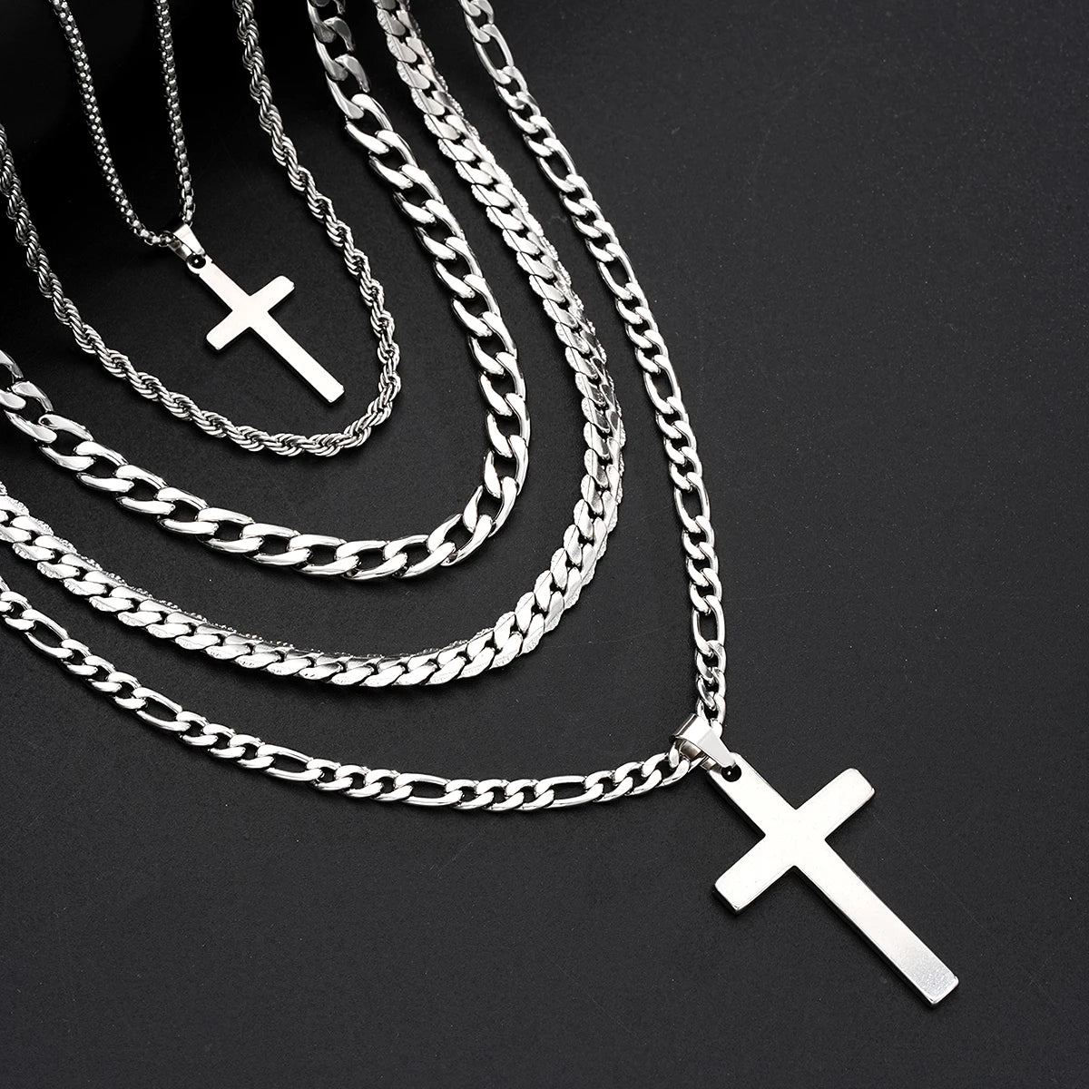 13Pcs Urban Cross Jewelry Set