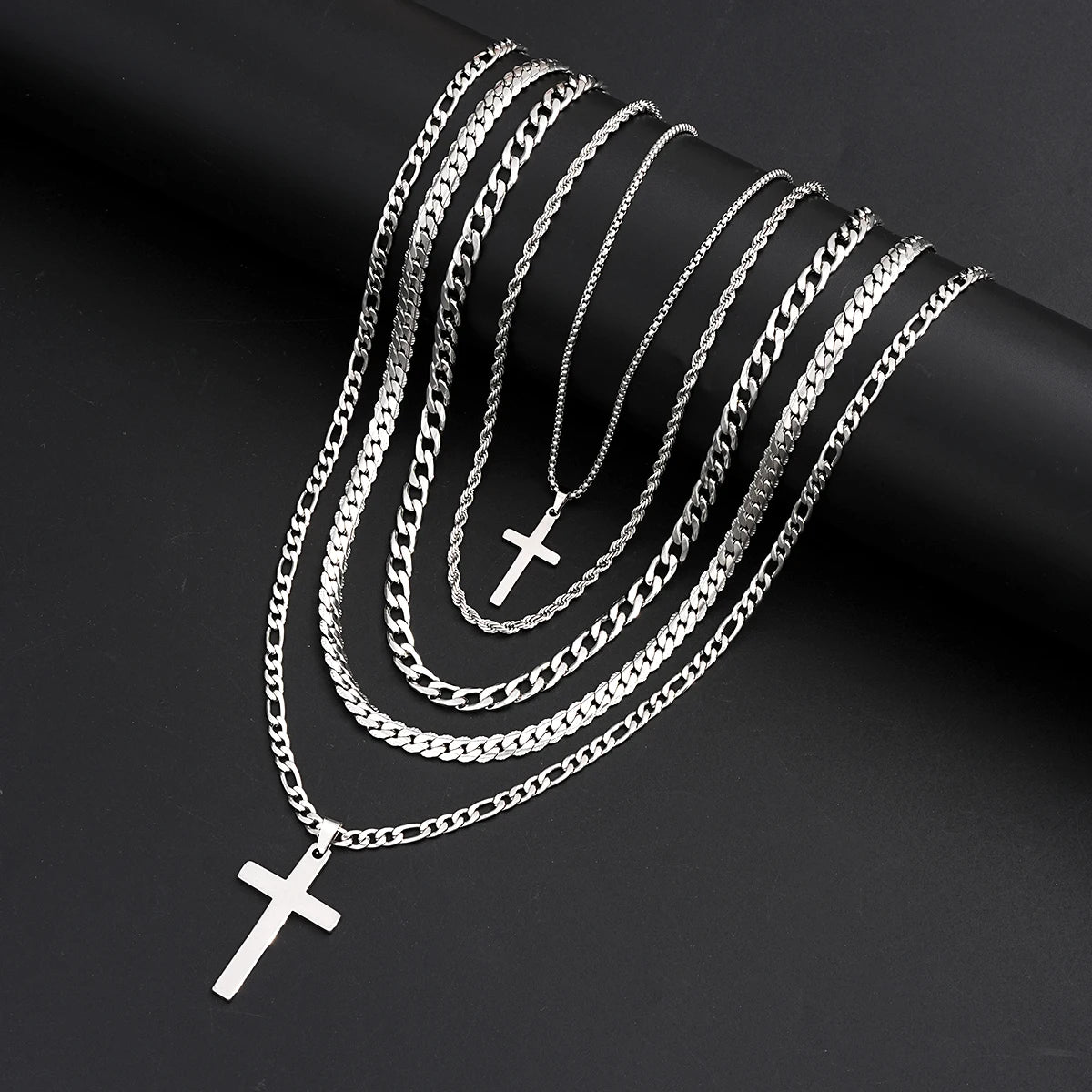 13Pcs Urban Cross Jewelry Set