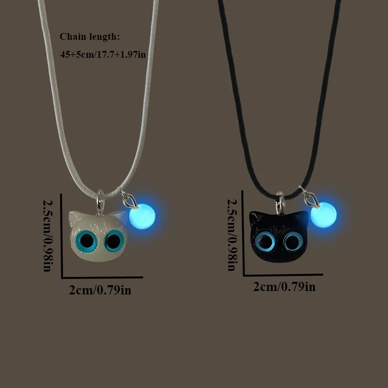 Glow Cat Bracelet - Cute & Glowing Friendship Jewelry