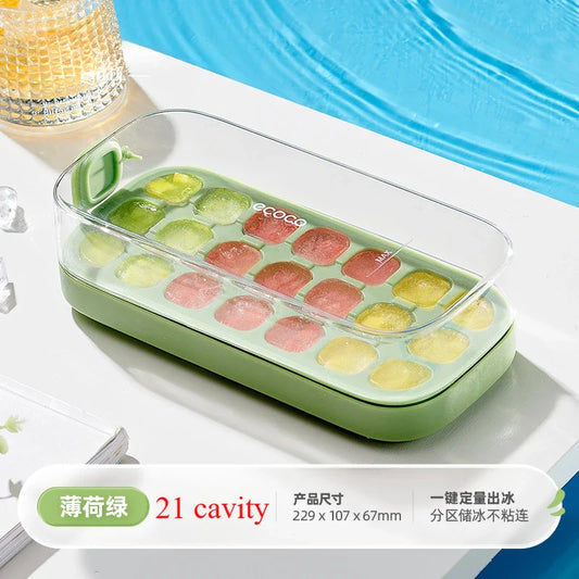 Ice Cube Tray 21/28 Cavity Ice Block Mold Multifunctional Use 