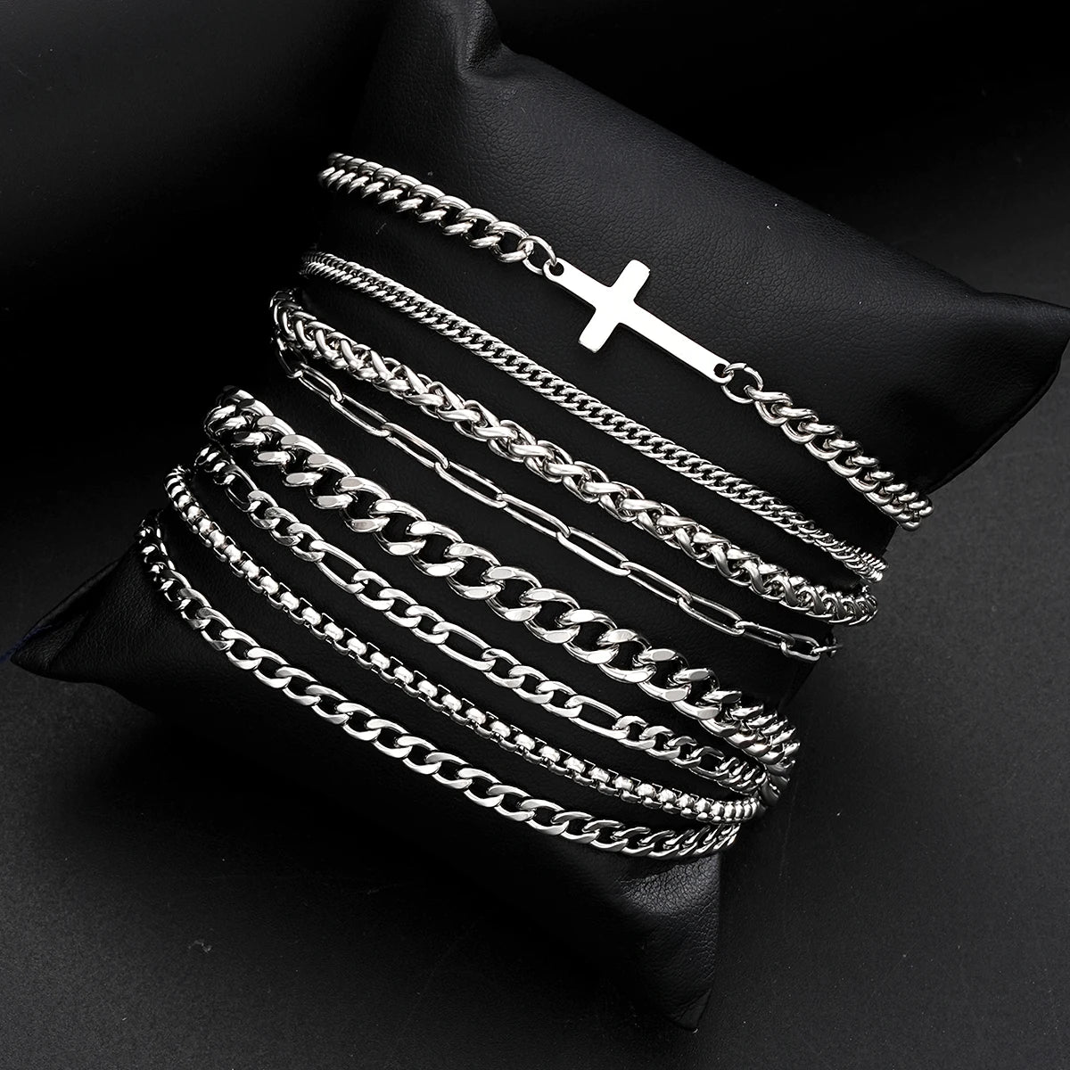 13Pcs Urban Cross Jewelry Set