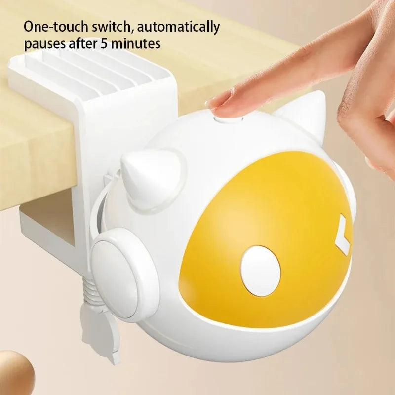 Interactive Electric Cat Toy with Replaceable Hair Ball 