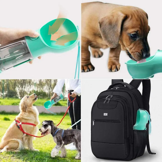 Portable Dog Water Bottle - Stylish Travel Companion for Hydration on the Go!