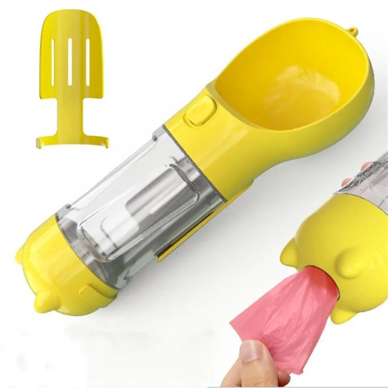 Portable Dog Water Bottle - Stylish Travel Companion for Hydration on the Go!