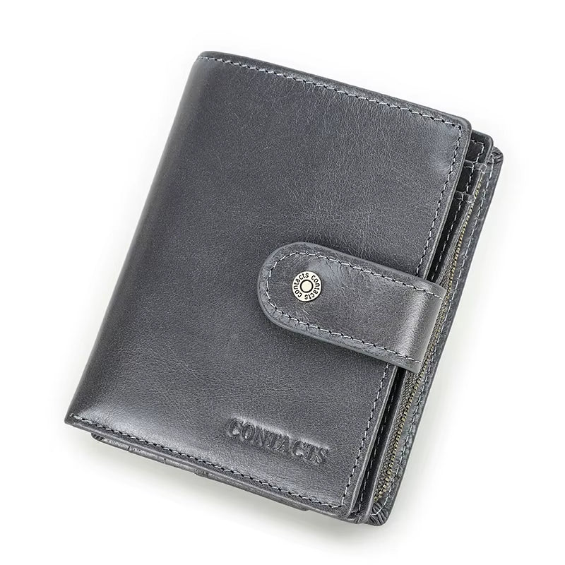 Vintage Leather RFID Wallet